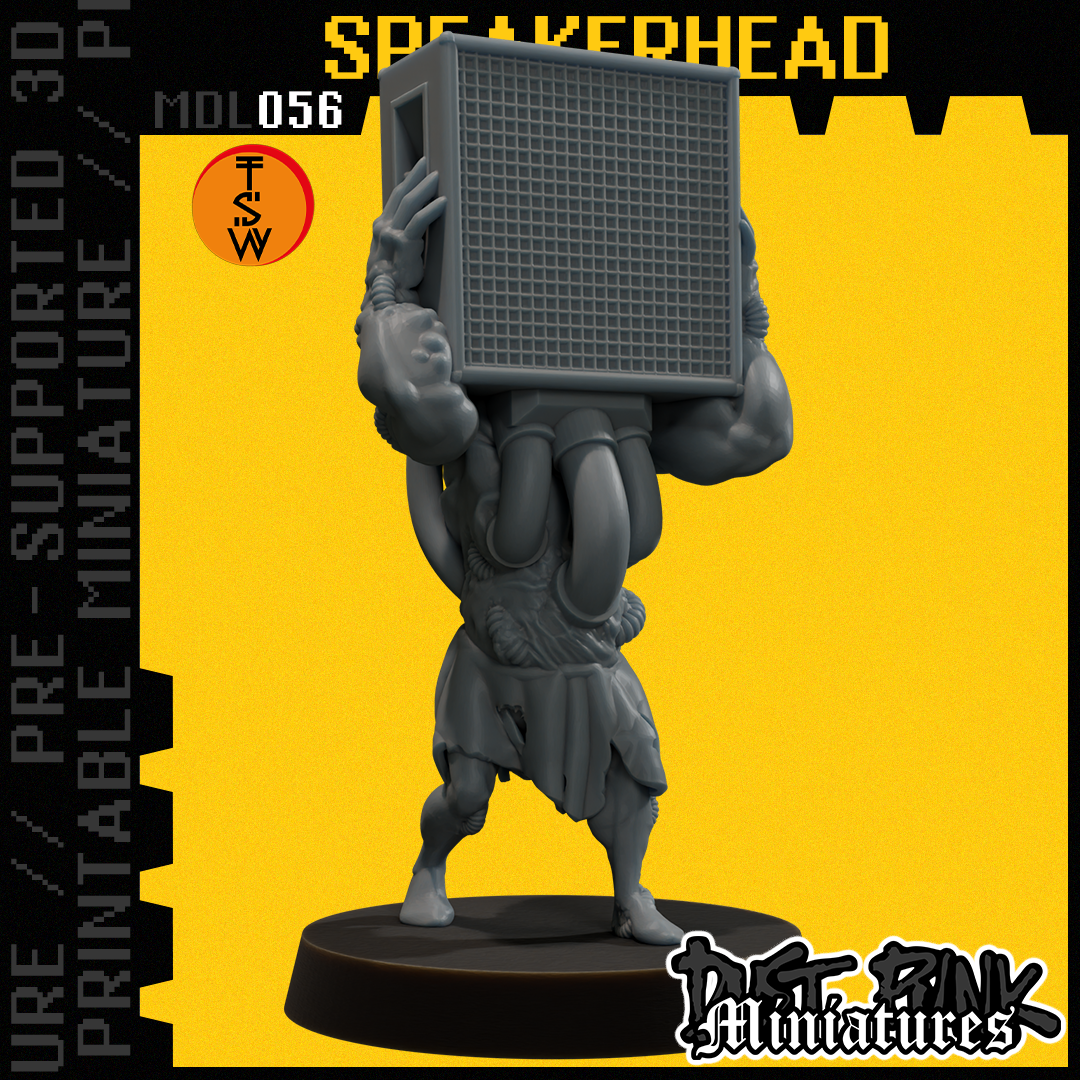 MDL056 SPEAKERHEAD [PRE-SUPPORTED]